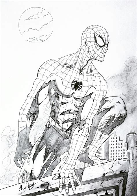 Spider Man 2017 By Mutal Ali On Deviantart