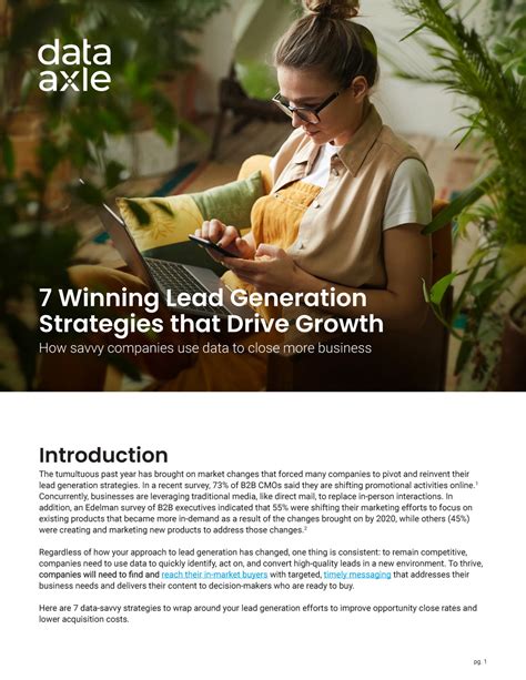 Winning Lead Generation Strategies That Drive Growth Channel