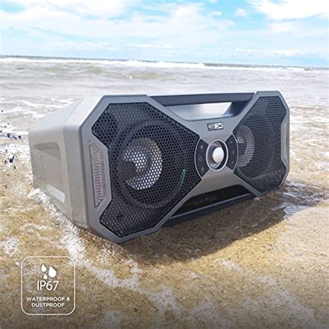 Altec Lansing Mix 2 0 Waterproof Bluetooth Speaker With Strong Bass