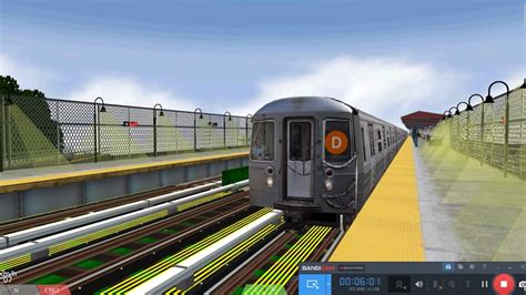 OpenBVE Gameplay Simulator NYCT R68 D Train From Norwood 205th Street