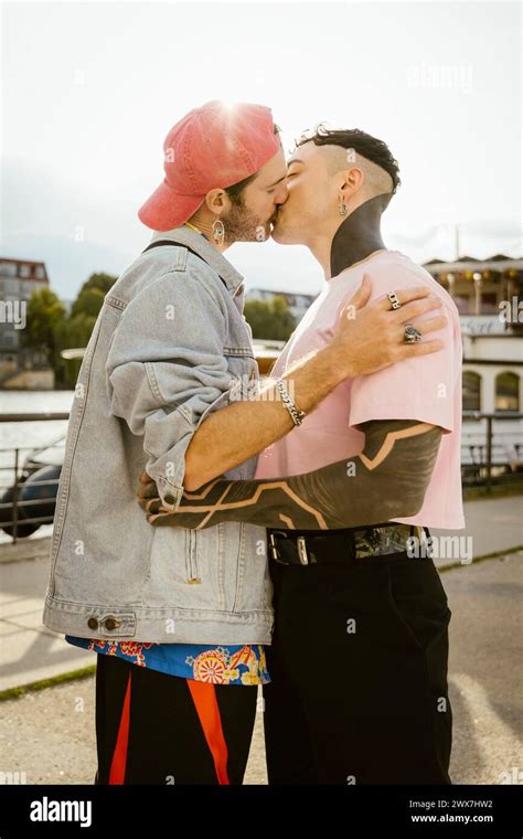 Gay Men Kissing Each Other Hi Res Stock Photography And Images Alamy