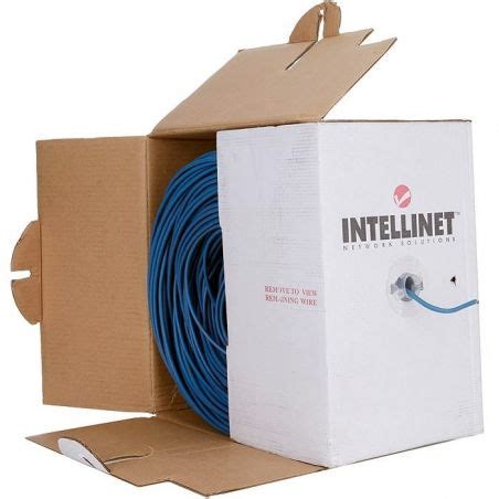 Bobina De Cable UTP RJ45 Cat5e Ethernet Bobina De 305 Metros Cable UTP