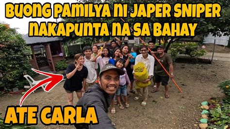 ANG SAYA NG PAMILYA KO UNANG PAGKIKITA NI ATE CARLA AT PAMILYA NI