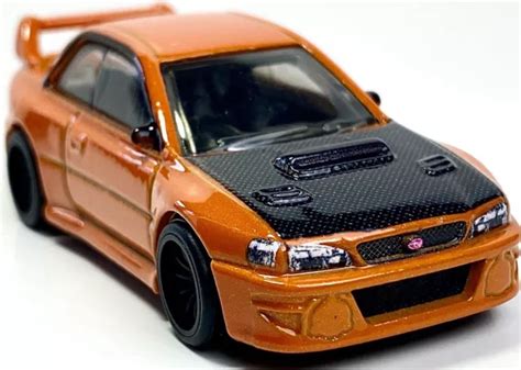 HOT WHEELS CAR Culture 98 Subaru Impreza 22B STi Version Orange 1 64