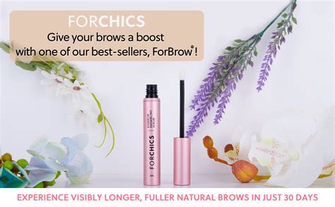 Forchics Forbrow Eyebrow Growth Serum Natural Organic Conditioner