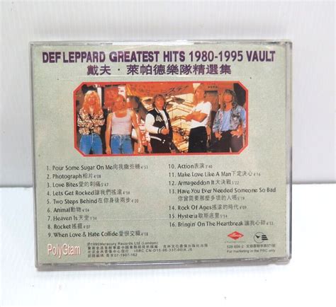 Vault Def Leppard Greatest Hits 1980 1995 By Def Leppard Cd 1995 Ebay