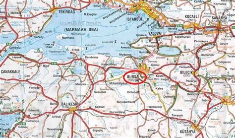 bursa_turkey_map - Каппадокия и другая Турция. Путеводитель