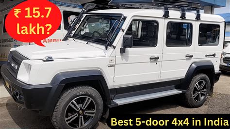 5-Door Force Gurkha 4x4 Launch Soon, Gets 7 Seats. Price & Images