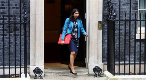 Uk Interior Minister Suella Braverman Denounced For Asylum Seeker