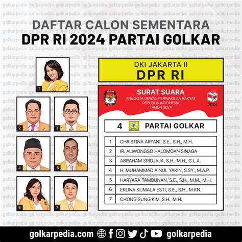 Caleg Partai Golkar Di Dapil Dki Jakarta Ii Diantara Perang Bintang