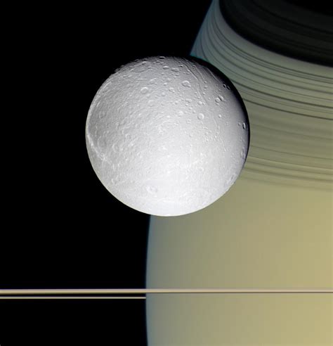 Ringside With Dione Nasa Solar System Exploration