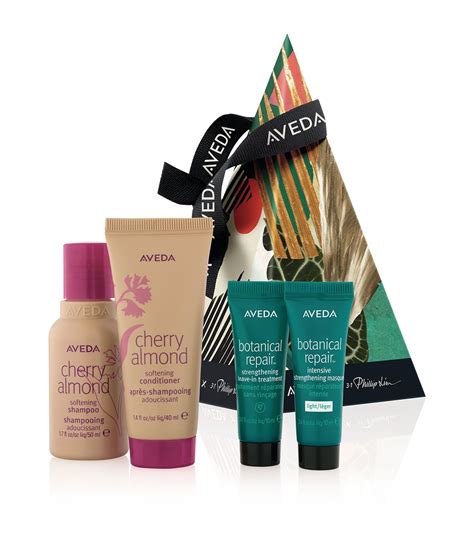 Aveda Cherry Almond And Botanical Repair Hair Care Set Harrods Uk