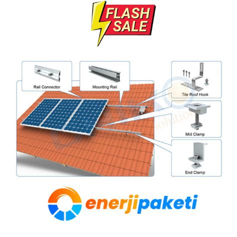 5 Kwp Ev Solar Güneş Enerji Paneli Paketi enerjipaketi