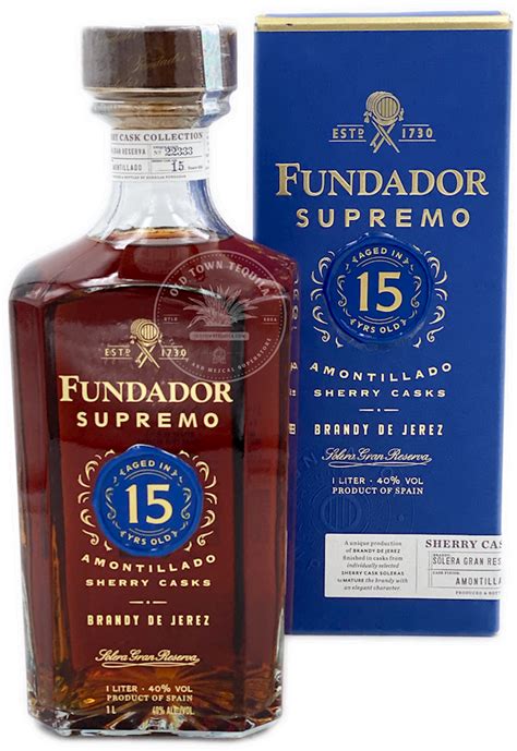 Bodegas Fundador Slu Fundador Supremo Aged In 15 Yrs Old Amontillado