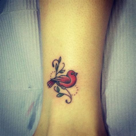 Red Bird Tattoo Red Bird Tattoos Wrist Tattoos For Women Tattoos