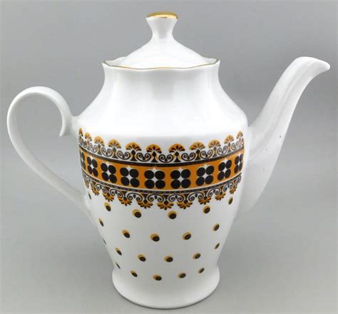 Чайник ЗОЛОТОЙ ГОРОШЕК фарфор Рижская керамическая фабрика СССР купить ...