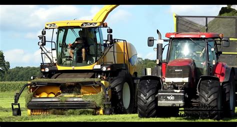 Gras Häckseln LU Steffens Case John Deere New Holland Massey Ferguson