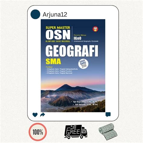 Jual BUKU SUPER MASTER OSN OLIMPIADE SAINS NASIONAL GEOGRAFI SMA