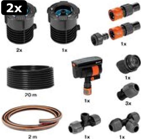 X Gardena Complete Pipeline Startset Met Zwenksproeier Flexibel