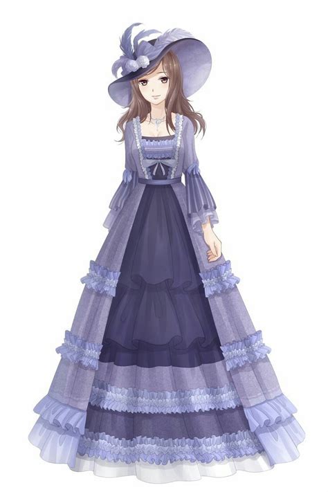 Pin De Lang Nhi En Miracle Nikki Npc Vestidos Anime Vestidos