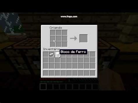 Como Fazer Bigorna No Minecraft Youtube