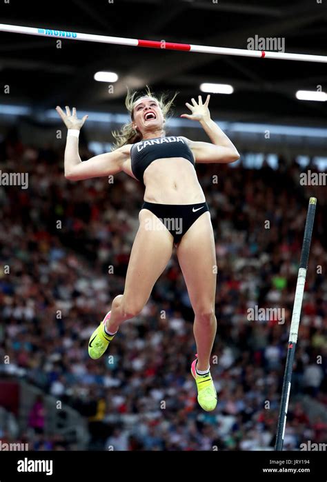 Canada S Alysha Newman In Action During The Women S Pole Vault Final