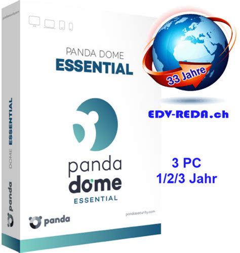 PANDA DOME Essential 3 PC 1 2 3 Jahr