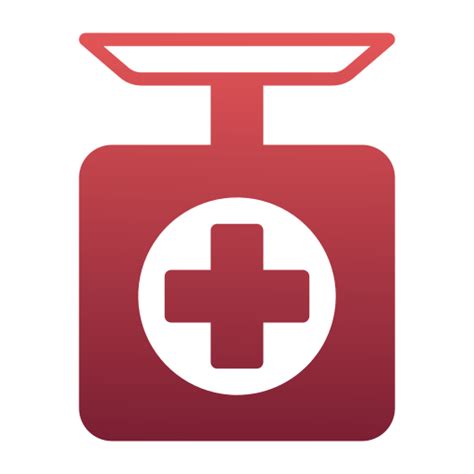 Weight Scale Generic Gradient Fill Icon