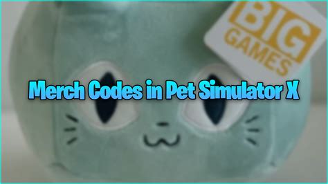 How to Get Merch Codes in Pet Simulator X | Gamer Journalist