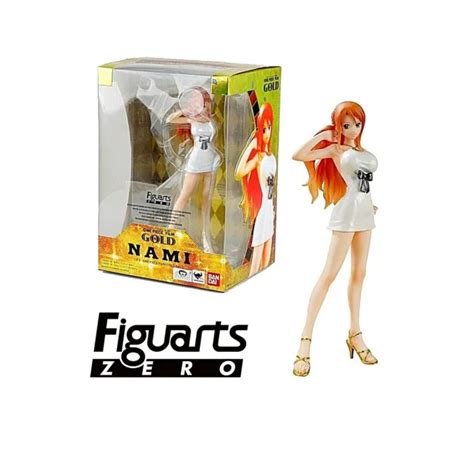 FIGURINE ONE PIECE Nami Film Gold Figuarts ZERO Bandai 15 Cm EUR 35 00