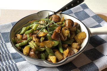 Kartoffel Bohnen Champignon Pfanne Von Daelli Chefkoch