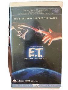 E T The Extra Terrestrial Vhs Clamshell Ebay