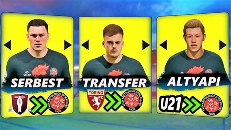 Her Sezon 1 Serbest 1 Altyapi 1 Transfer Rebuild KaragÜmrÜk Fc 24