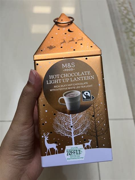 M S Hot Chocolate Light Up Lantern Food Drinks Other Food Drinks On Carousell