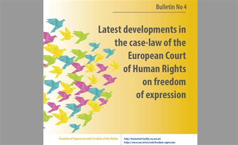 Latest Developments In The Case Law Of The European Court Of Human