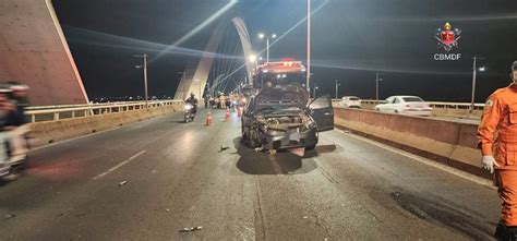 Acidentes Em Sobradinho E Na Ponte Jk Acabam Uma Morte Metr Poles