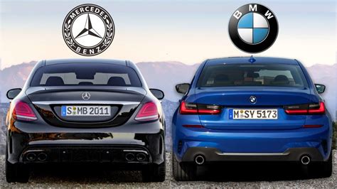 2019 Bmw 3 Series Vs 2019 Mercedes Benz C Class Youtube