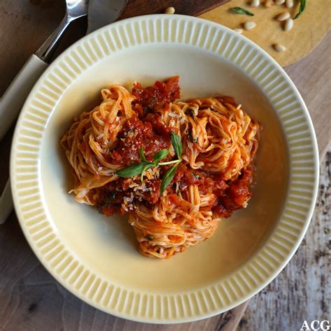 Pasta Med Nduja Heit Fattigmannskost Enest Ende Mat