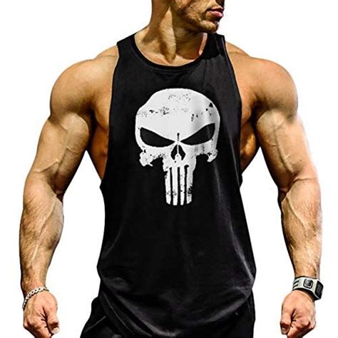 Cabeen Hommes Musculation Débardeur Fitness Culturisme Stringer Tank Tops Sport T Shirt