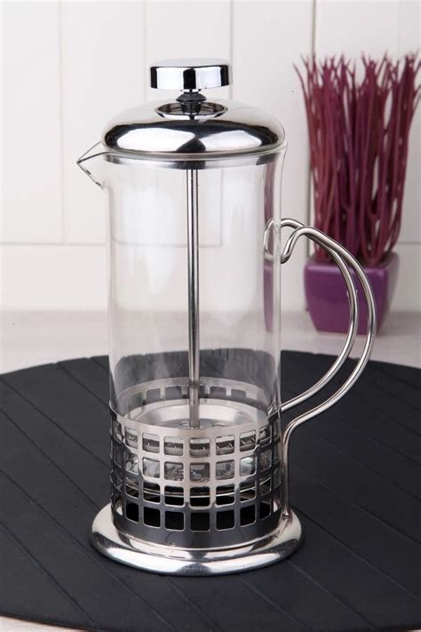 Goceng French Press Filtre Kahve Demliği 350 Ml Bitki Çayı Demlik