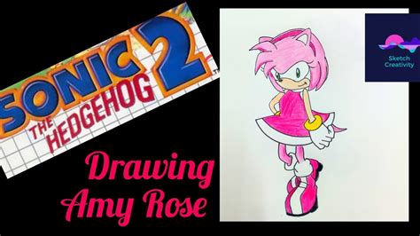 How To Draw Amy Rose Sonic The Hedgehog Drawing Art Of Amy Rose