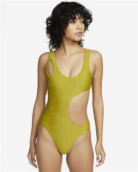 Nike Swim Womens Cut Out One Piece Swimsuit Nike Uk