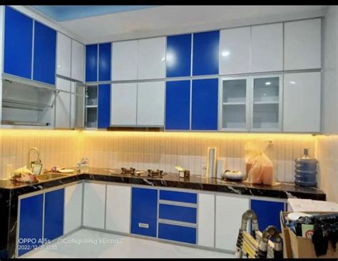 PROMO Kitchen Set Bahan Alumunium Anti Rayap Kitchen Set Minimalis