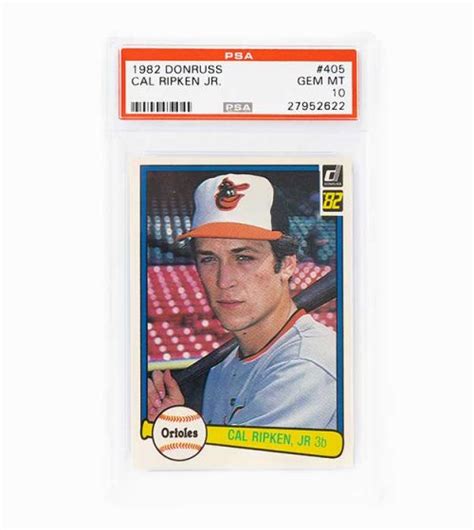 1982 Donruss Cal Ripken Jr Rookie PSA 10 - StarsCards