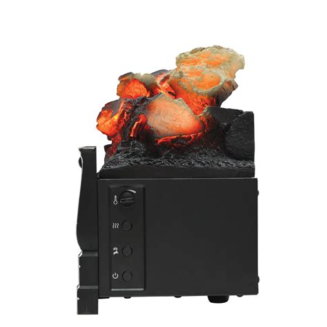 Duraflame Infrared Quartz Log Set Heater With Black Grate Twin Star