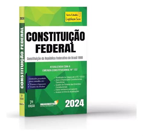 Constituição Federal 2024 Ec 132 Legislação Seca MercadoLivre