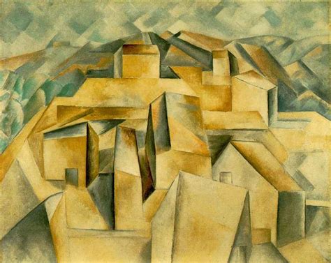 Houses On The Hill 1909 Pablo Picasso