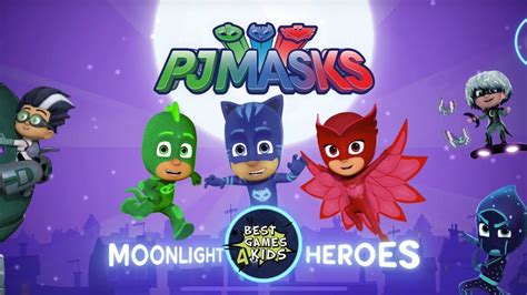 Pj Masks Moonlight Heroes Super Levels Gameplay By Entertainment