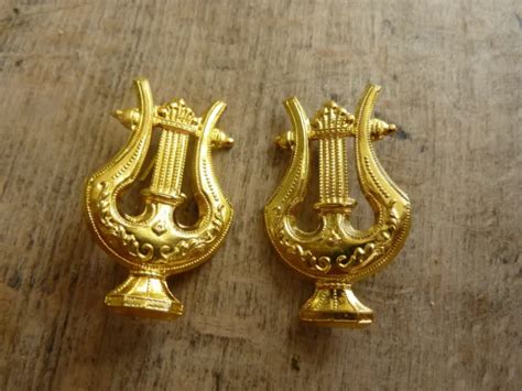 Ancienne Paire Insignes D Uniforme Paulette K Pi Calot De Musicien