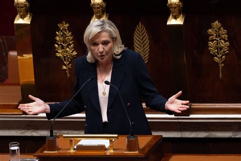 Marine Le Pen A La Meilleure Cote D Avenir De La Classe Politique